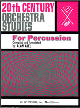 20TH CENTURY ORCH STUDIES PERCUSSIO cover